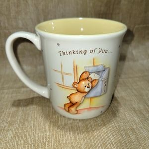 Gotta Get Gund "Thinking of You" Bear Mug 3D embossed